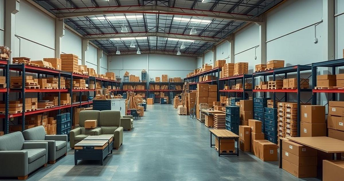 Dep&oacute;sito de M&oacute;veis: Como Escolher a Melhor Op&ccedil;&atilde;o para Armazenamento Seguro