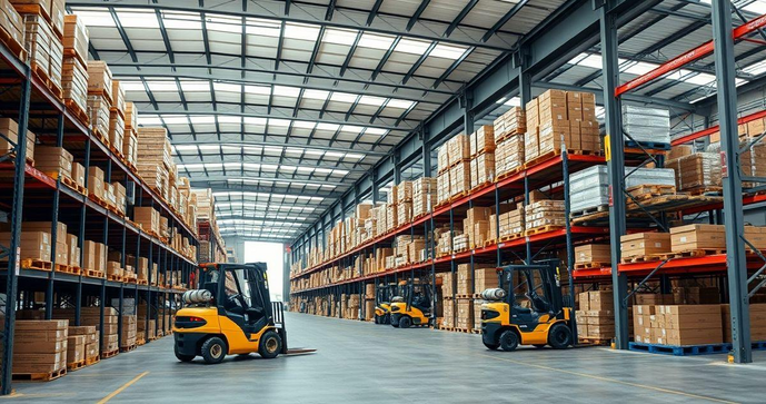 Sistemas de Movimenta&ccedil;&atilde;o e Armazenagem Eficientes