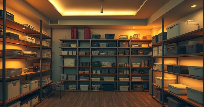 Armazenamento de Materiais: Dicas para Organizar e Otimizar Seu Espa&ccedil;o